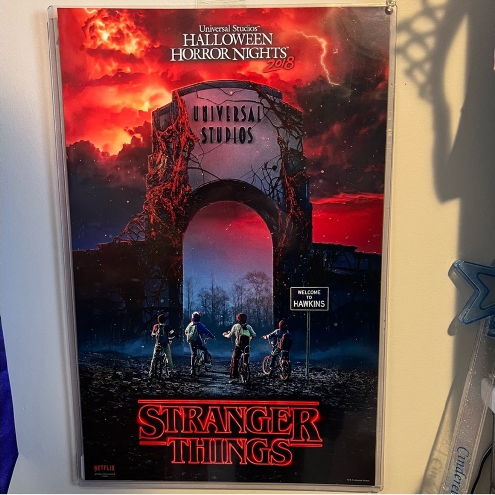 Stranger Things Halloween Horror Nights Poster